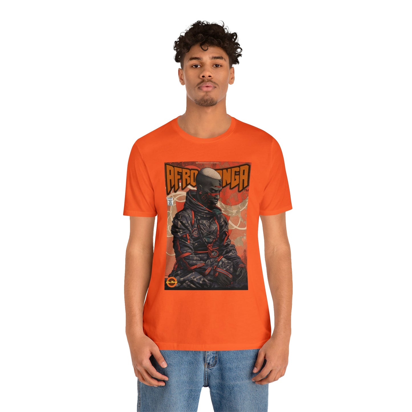 The Shaman Unisex Jersey Short Sleeve Tee - Afro-Manga