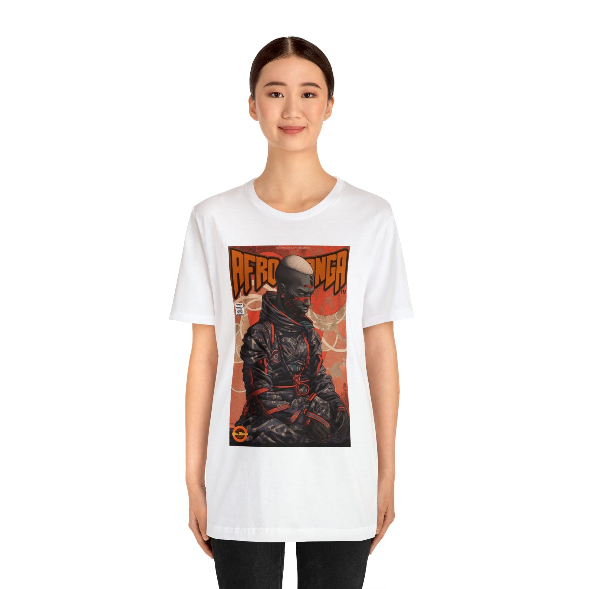 The Shaman Unisex Jersey Short Sleeve Tee - Afro-Manga