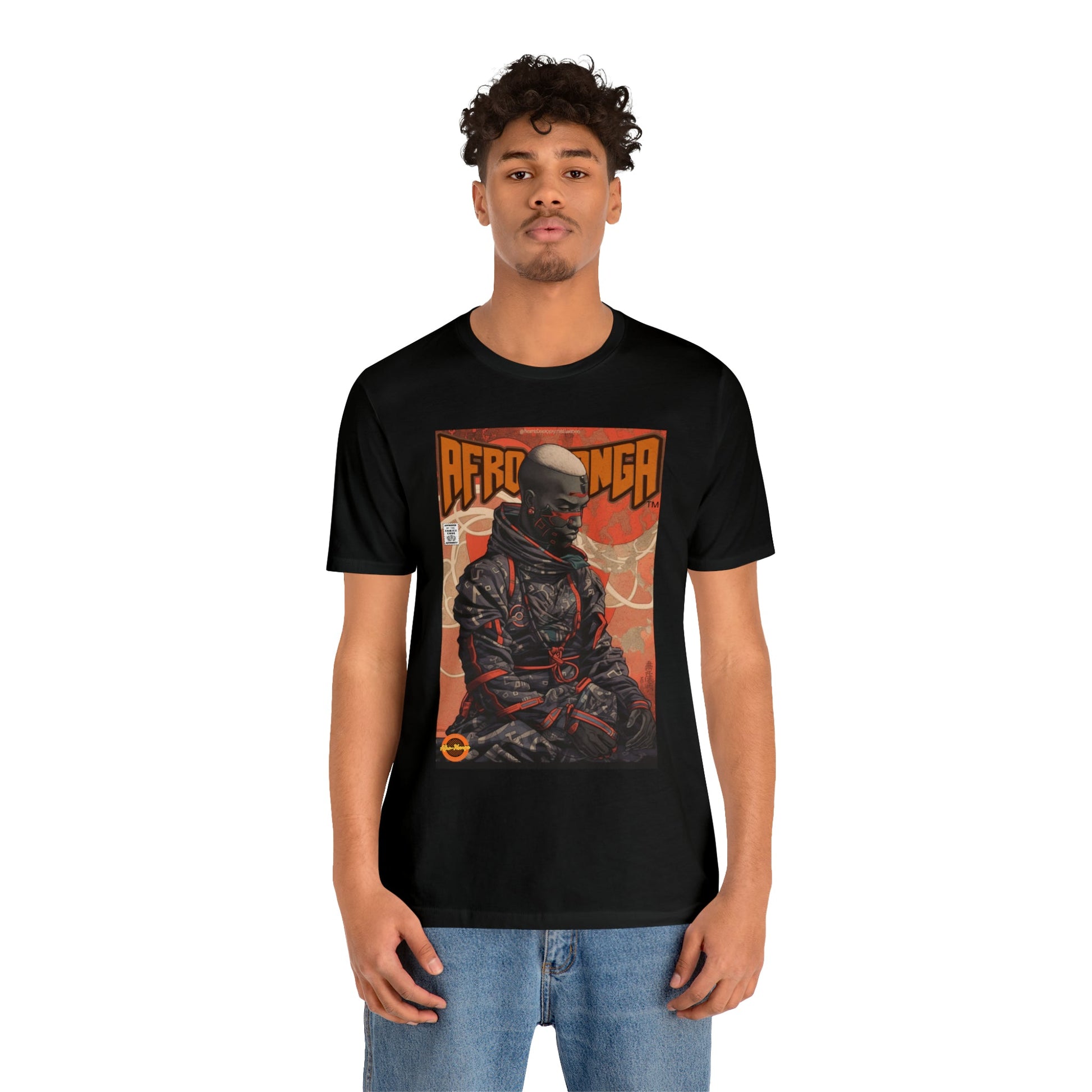 The Shaman Unisex Jersey Short Sleeve Tee - Afro-Manga