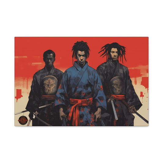 Three Ronin Brothers - Afro-Manga